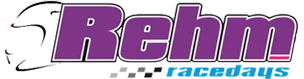 Rehm logo with bold purple text and blue tagline on a transparent background