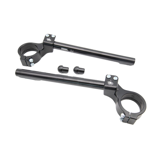SEMIMANUBRI SPIDER HANDLEBAR OFF-SET 25  Diametro 51mm Altezza +25mm per APRILIA RS 660 TROFEO