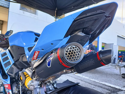 Ducati Panigale V2 2025 Replica Alex Marchez Noleggio Moto Pista Dettaglio Scarico Termignoni