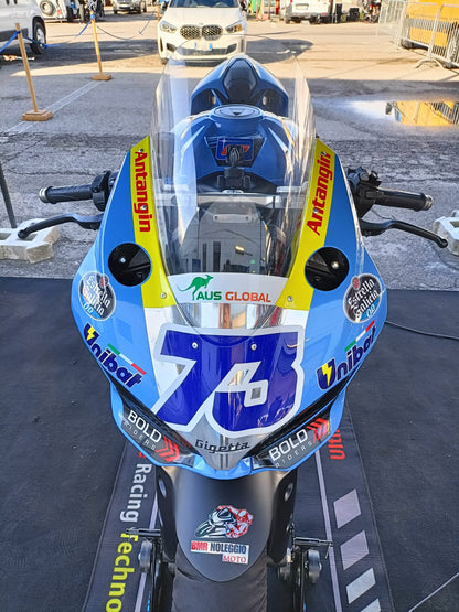 Ducati Panigale V2 2025 Replica Alex Marchez Noleggio Moto Pista BMR Noleggi Vista Cupolino