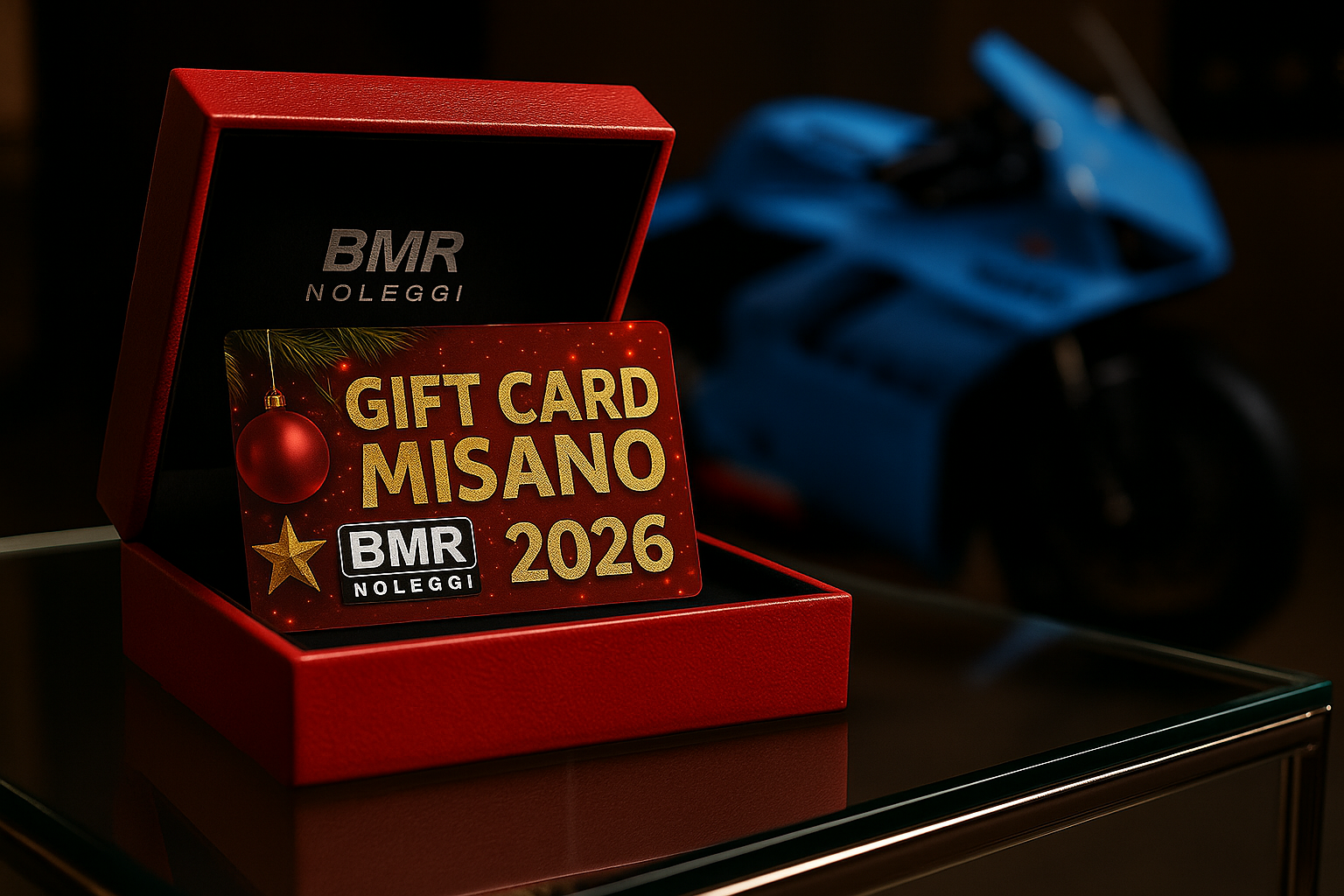 GIFT CARD REGALO BMR NOLEGGI 2026 CIRCUITO MISANO UN REGALO  DA SOGNO