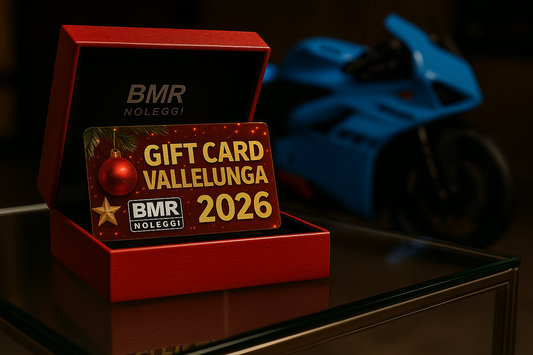 Gift Card Regalo BMR Noleggi 2026 Vallelunga Circuit Pagamento fino a 8 Rate