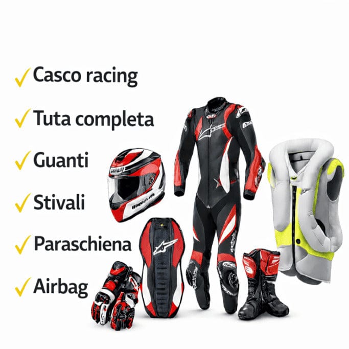 BMR NOLEGGI AIRBAG PROFESSIONALE ELETTRONICO Noleggio Abbigliamento tecnico completo (MAGIONE)