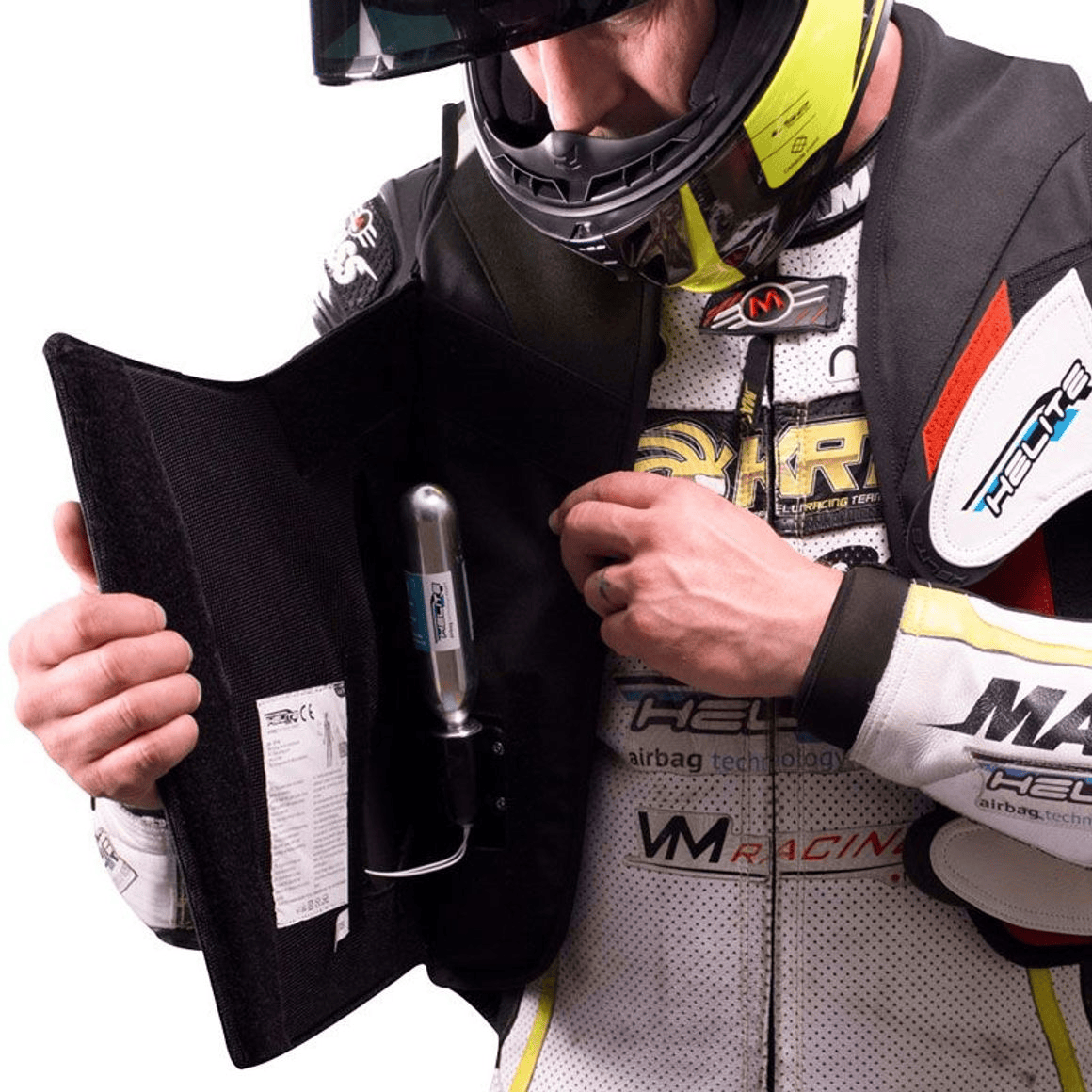 BMR NOLEGGI AIRBAG PROFESSIONALE ELETTRONICO Noleggio AIRBAG HELITE GP-Air (Esterno)