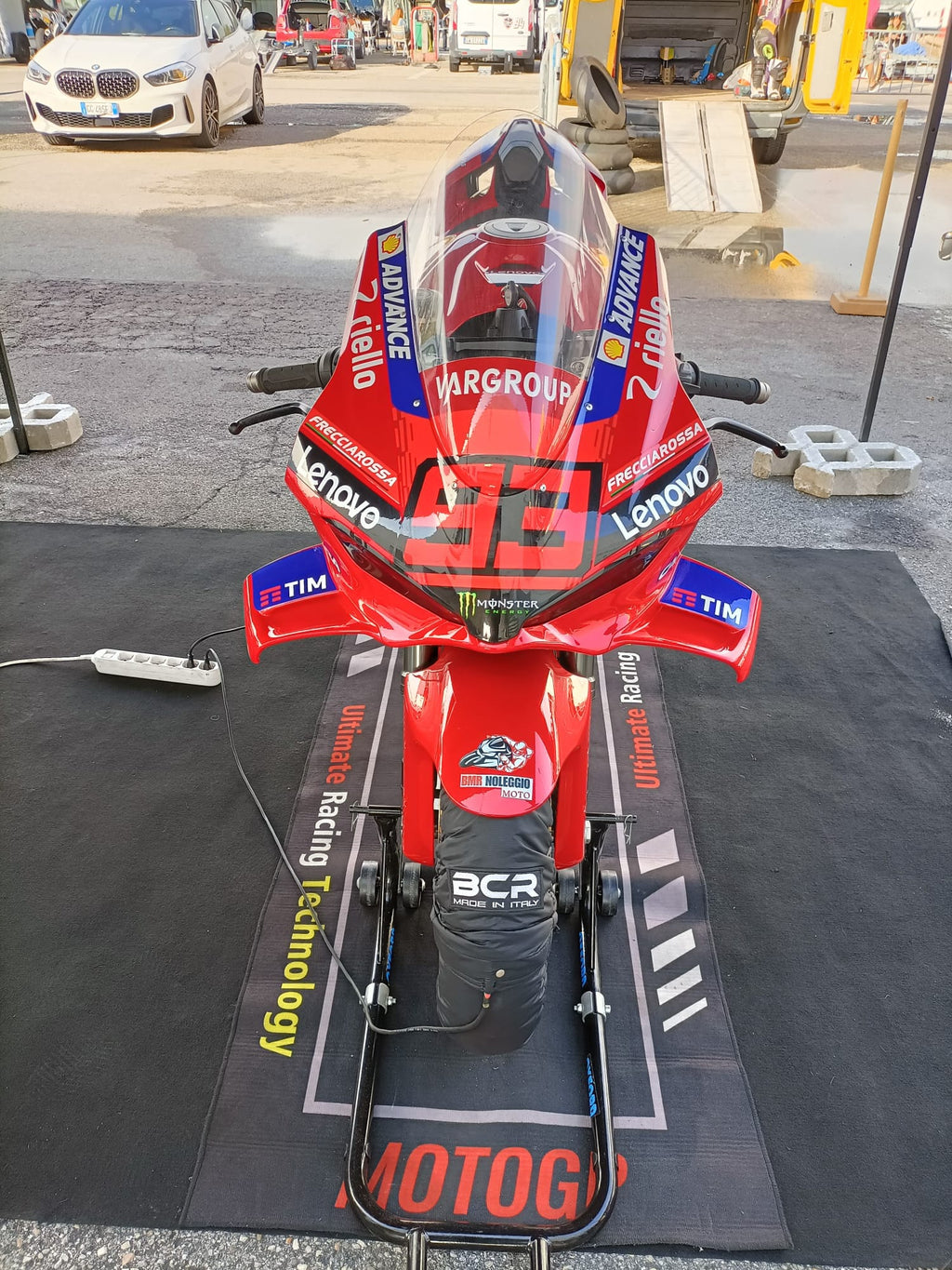 BMR SERVIZI E NOLEGGI SRLS CREMONA EXPERIENCE Ducati Panigale V4 MY25 - Replica Marquez