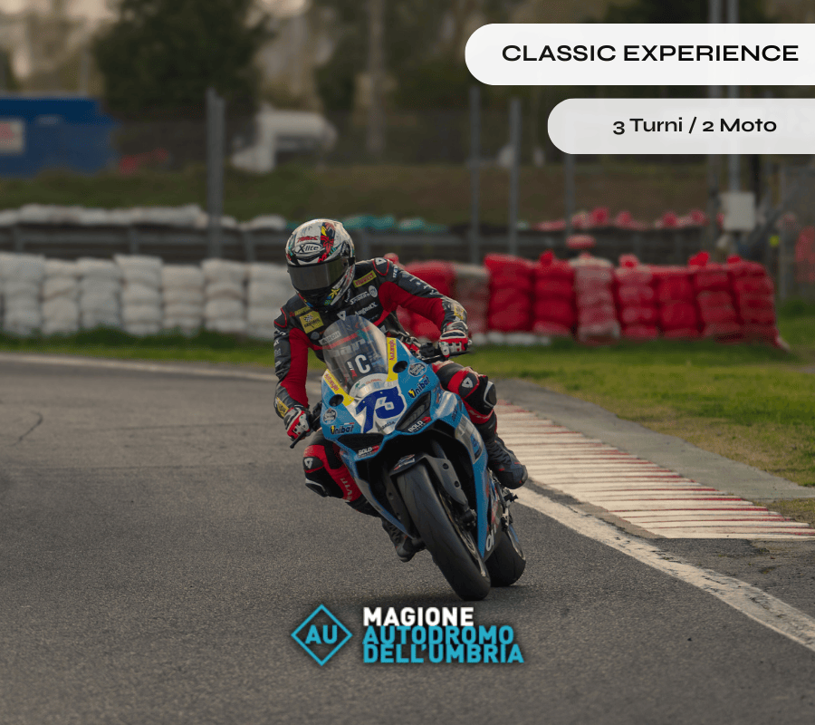 BMR SERVIZI E NOLEGGI SRLS Esperienza Ducati Panigale V4S Replica Bagnaia (3 Turni) a soli €249,00 MAGIONE EXPERIENCE Ducati Panigale V2 MY25 - Replica Alex Márquez