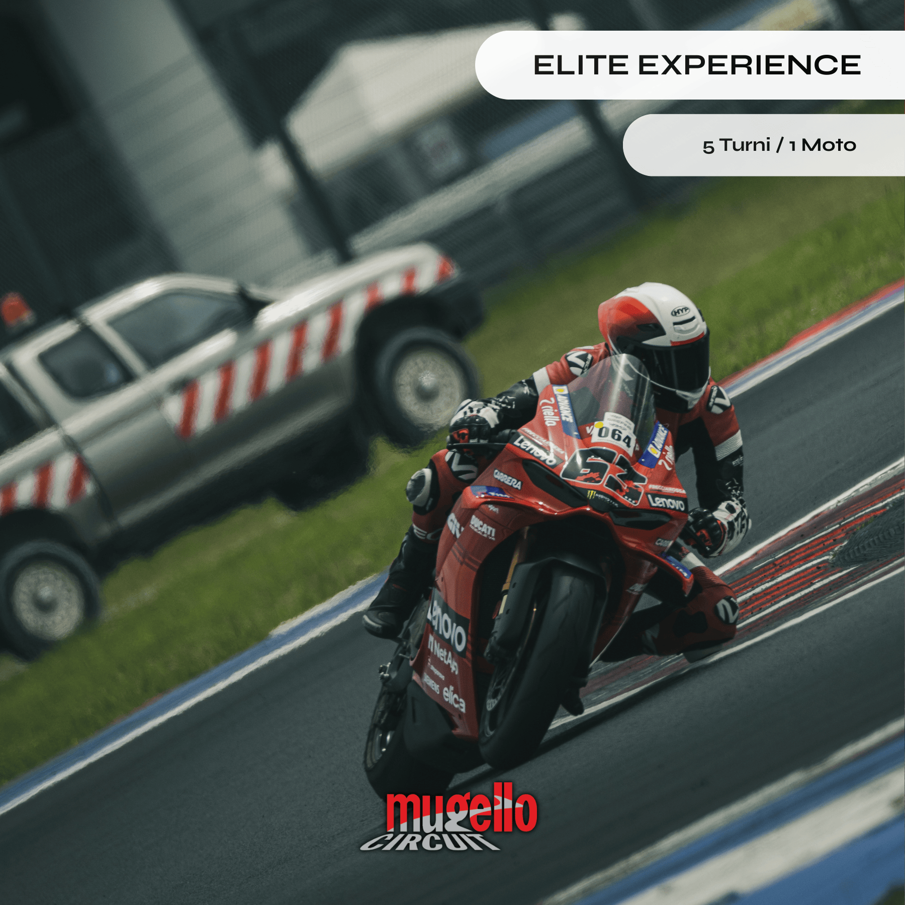 BMR SERVIZI E NOLEGGI SRLS MUGELLO Panigale V4S Bagnaia / Elite Experience