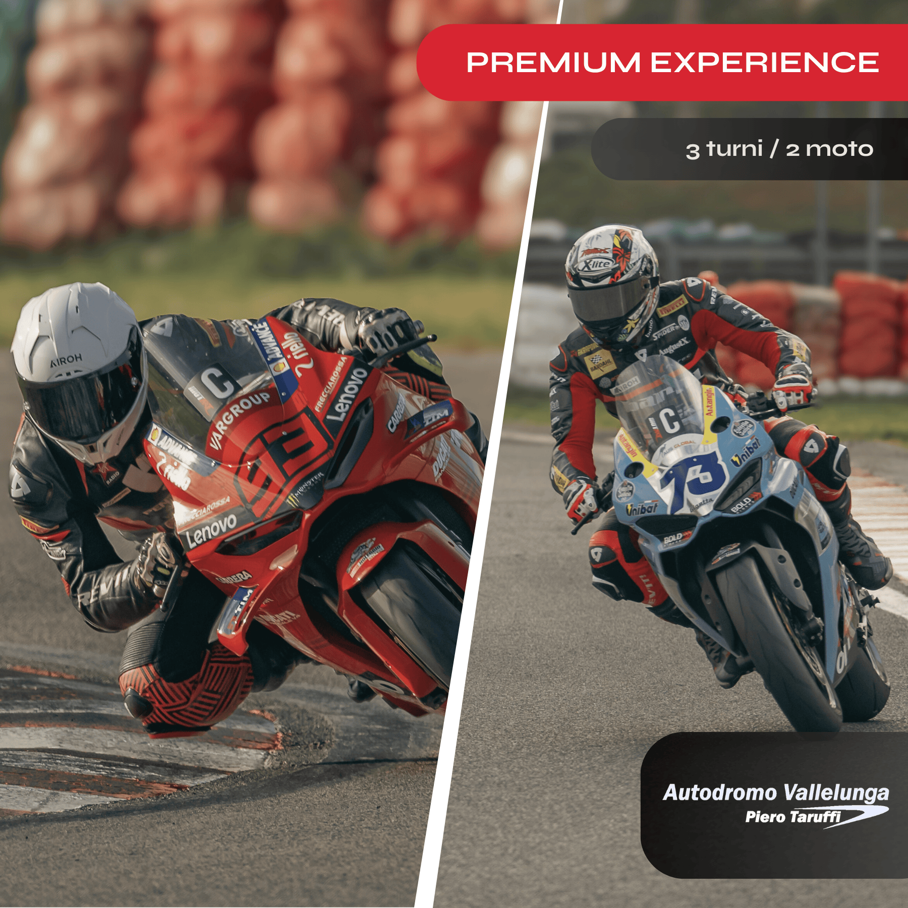 BMR SERVIZI E NOLEGGI SRLS VALLELUNGA Ducati Panigale Experience - V2 & V4 Combo (Vallelunga)